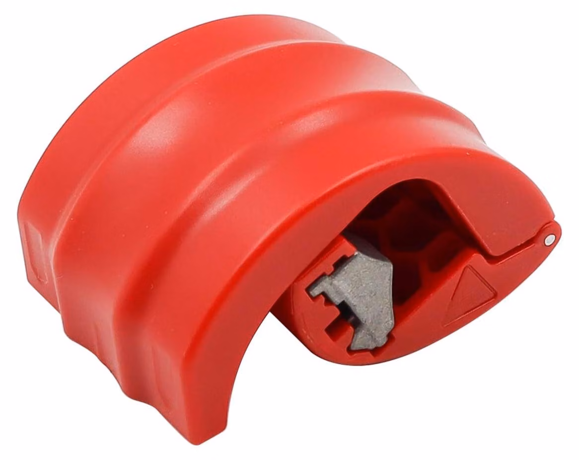 Tagliacavi ergonomico – Strumento di taglio portatile – Adatto per rame, ottone, alluminio, acciaio, plastica – Realizzato in alluminio resistente – Dimensioni: 7,2 x 5 x 4 cm