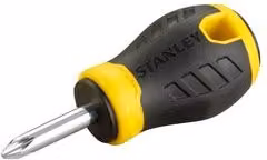 Cacciavite a croce nano Stanley Essential PH2x30mm nero