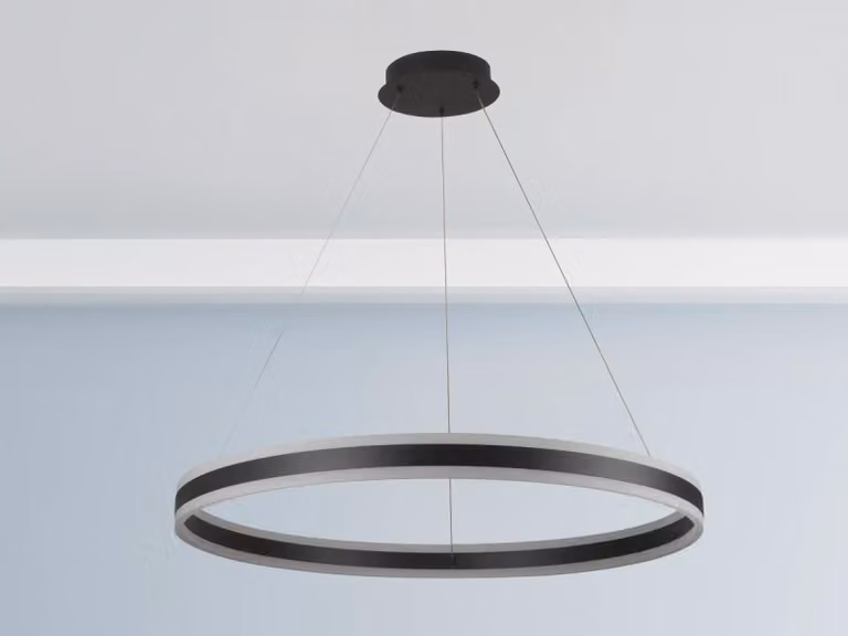 Lampada a sospensione a LED con cavo, inclusa telecomando, 110W