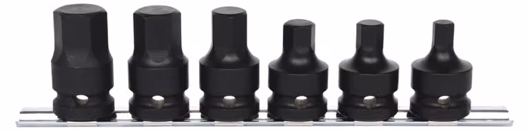 KS TOOLS 1/2" Set di bussole corte 6 pezzi - 515.1102