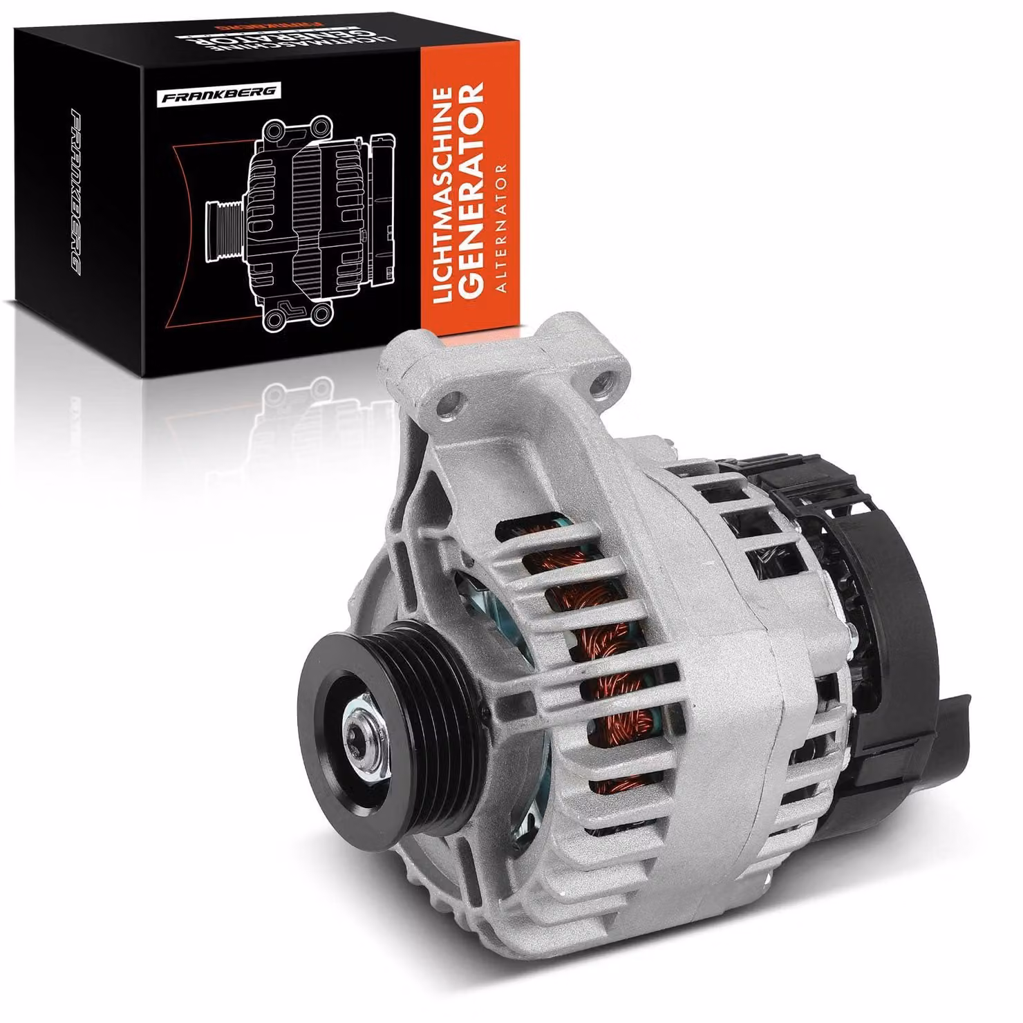 Alternatore per luci, modello 105A, 12V, con puleggia a 5 scanalature, adatto per motori a benzina
