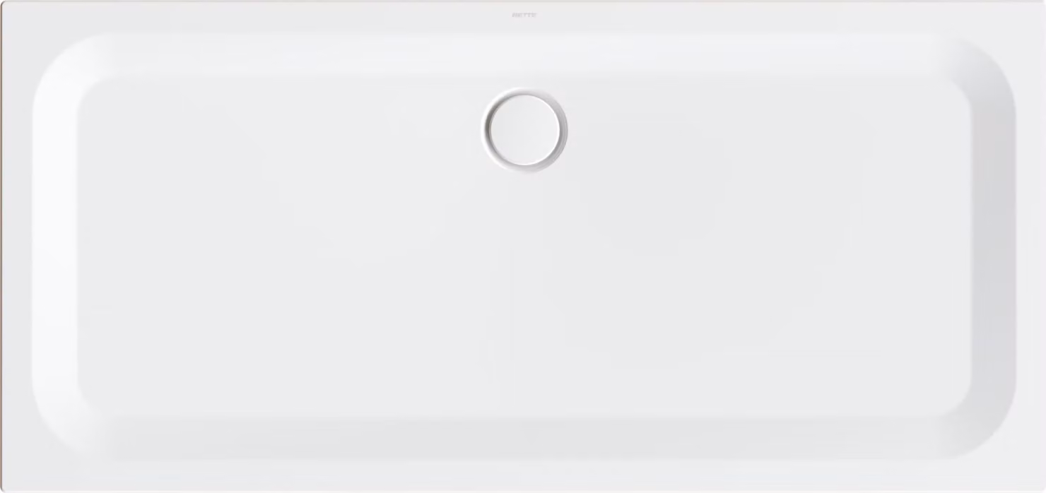 BetteUltra receveur de douche rectangulaire, avec support de baignoire minimum, antidérapant Sense 1700x800x35mm, blanc, 5971-000AS,T1, 5971-000AS,T1