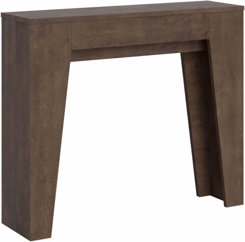 Consolle allungabile 90x25/181 cm Narro Noce