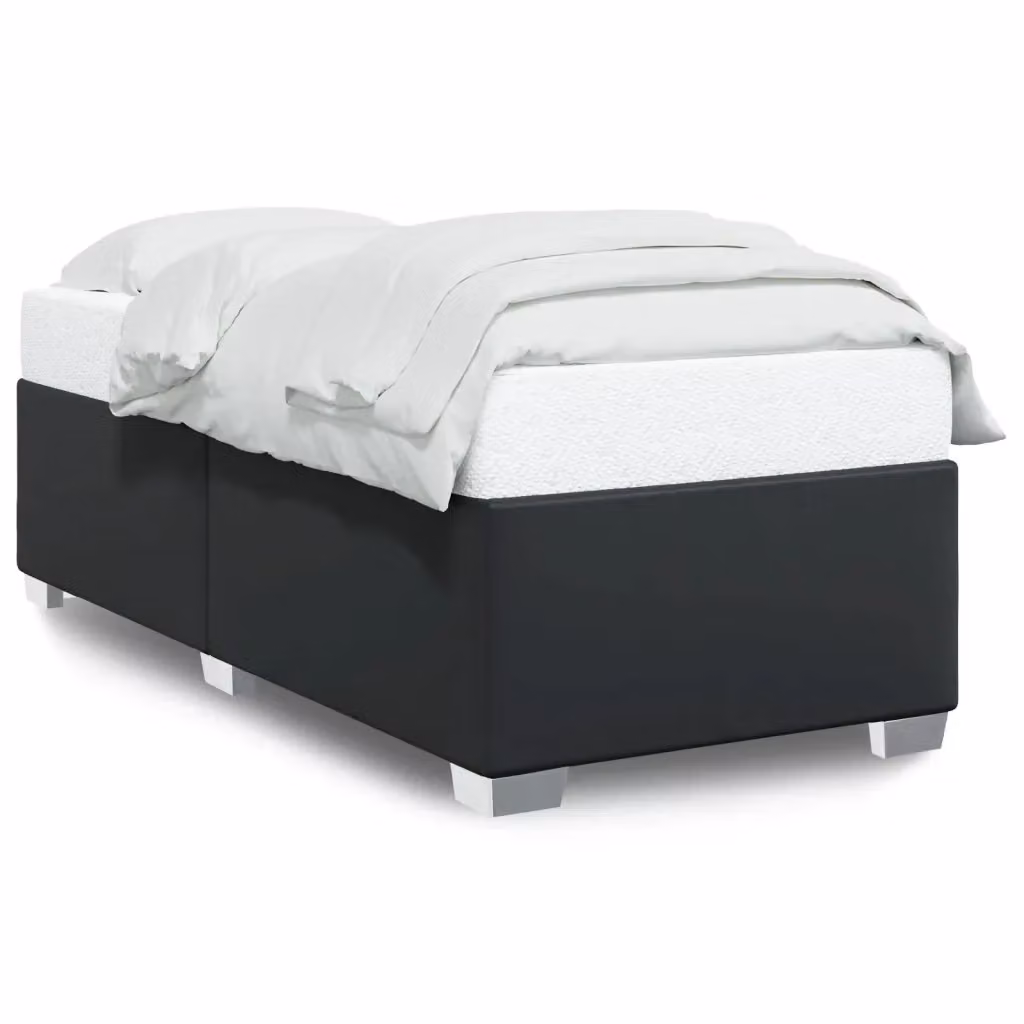 Giroletto vidaXL in similpelle nero per adulti L/P: 90 x 200 cm – 2
