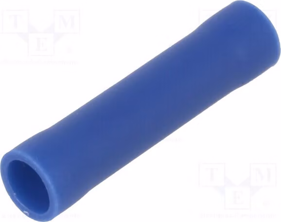 10 connettori a crimpare isolati, adatti per cavi da 1,5 a 2,5 mm², in ottone, 27A, modello ST-065/B, tipo "bootlace" (a forma di lacci)