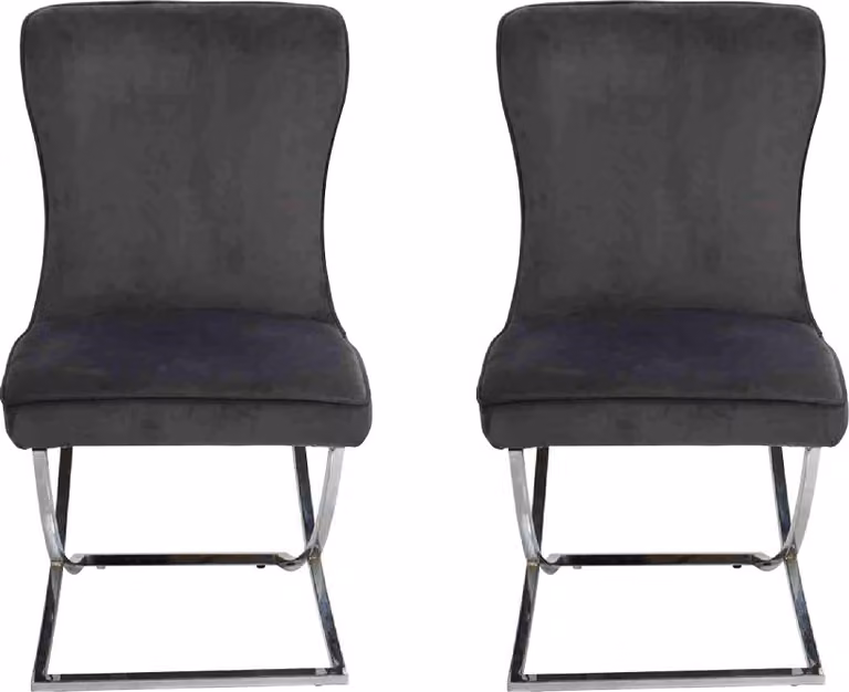 Designer 2x Stühle Luxus Chesterfield Polster Stühle Sessel Wohn Ess Zimmer