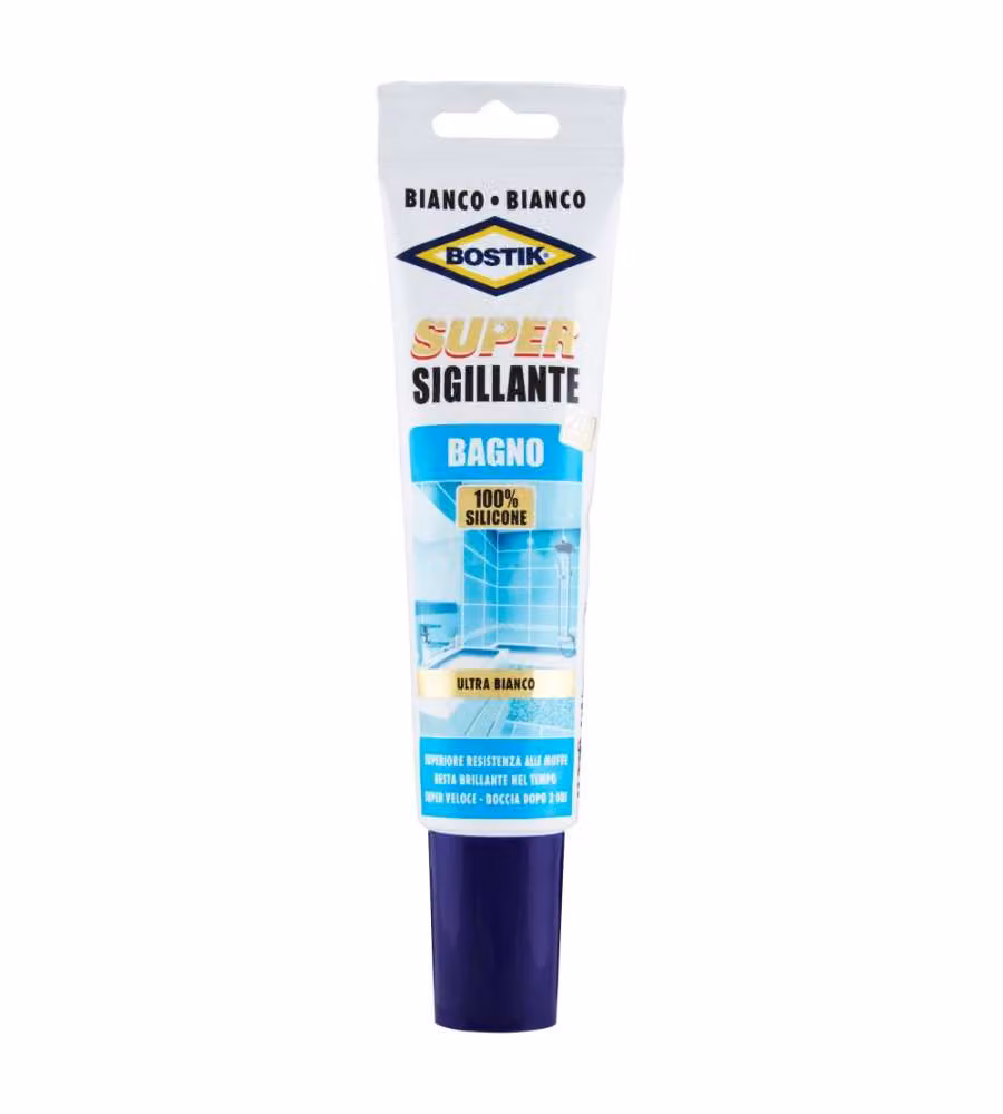 Super Sigillante Bagno bianco tubo 150 ml