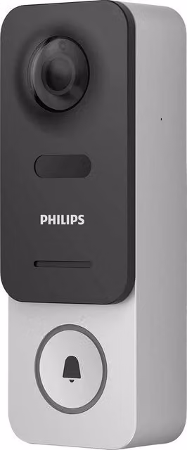 Videocitofono Philips Welcome Eye colore nero