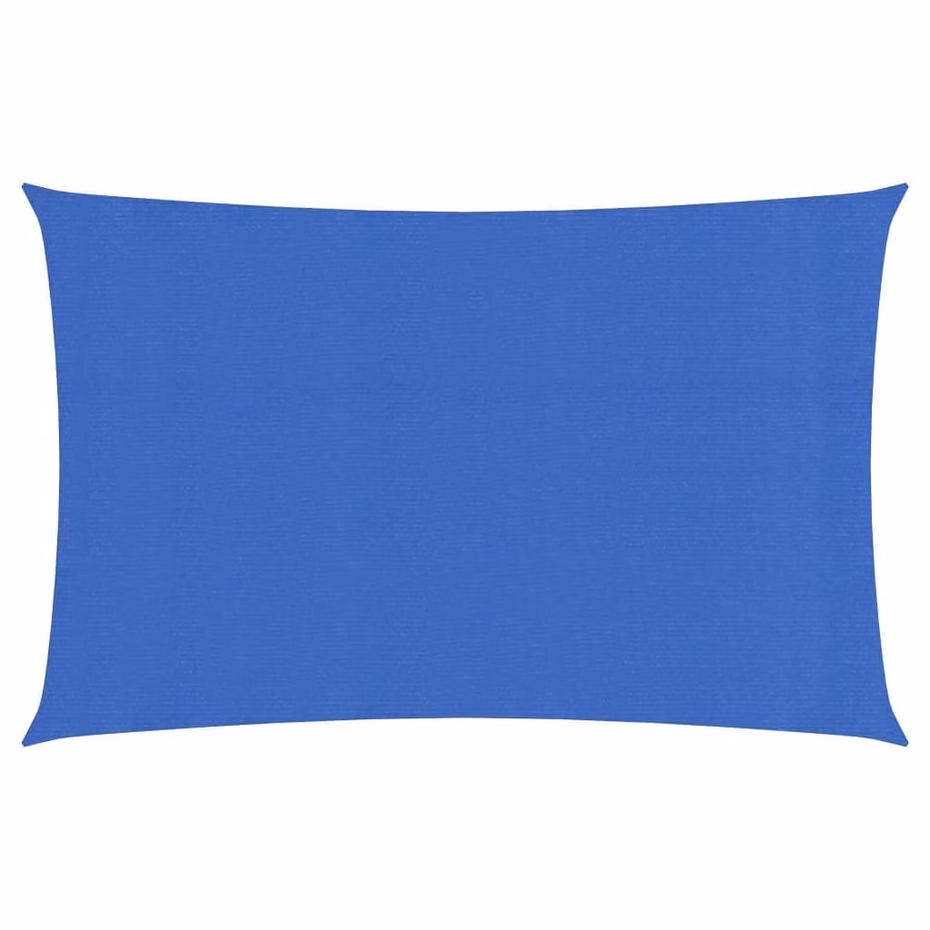 Tenda da sole Living Store, 160 g/m², colore blu, dimensioni 2x5 metri, realizzata in HDPE
