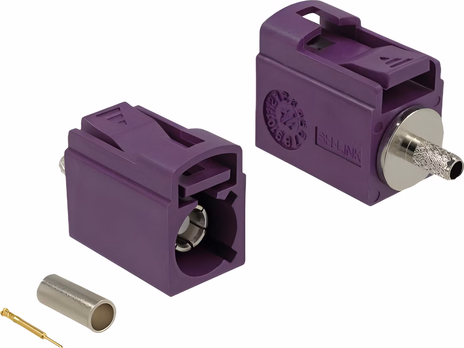 Delock, 21 mm (versione compatta), per crimpatura
