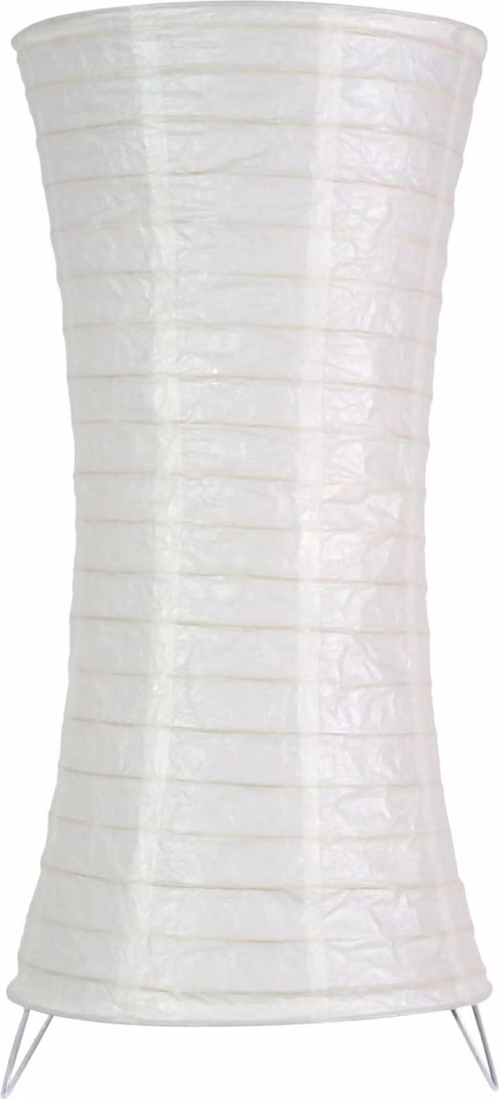 Lampada da tavolo in carta di riso, 65 cm.