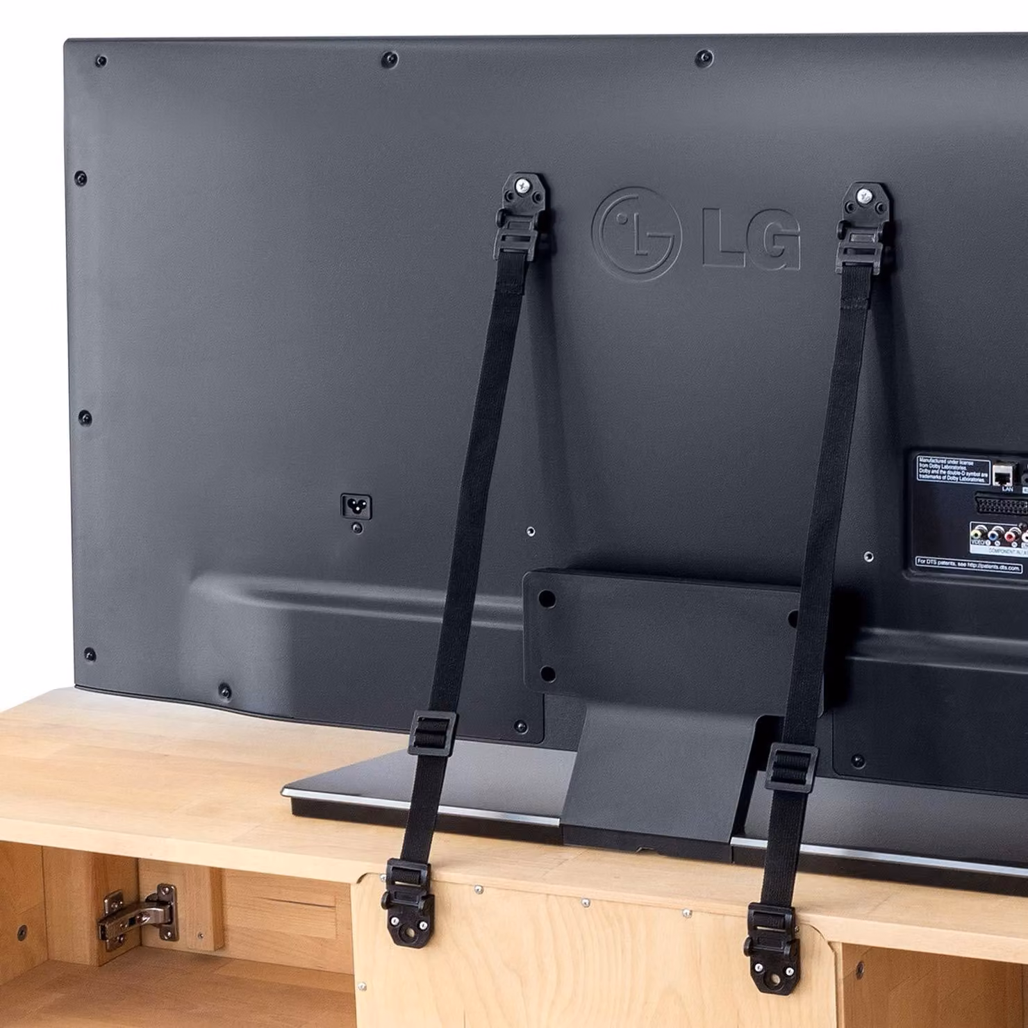 Cinghie di sicurezza per TV e mobili, set di 4 pezzi