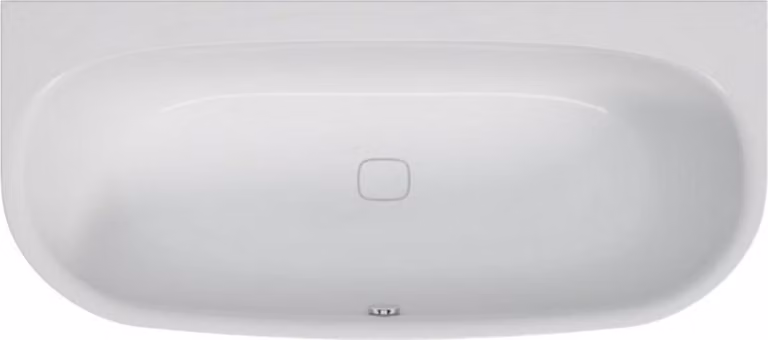 Vasca da bagno da incasso iSensi 1600 x 750 x 450 mm, bianca