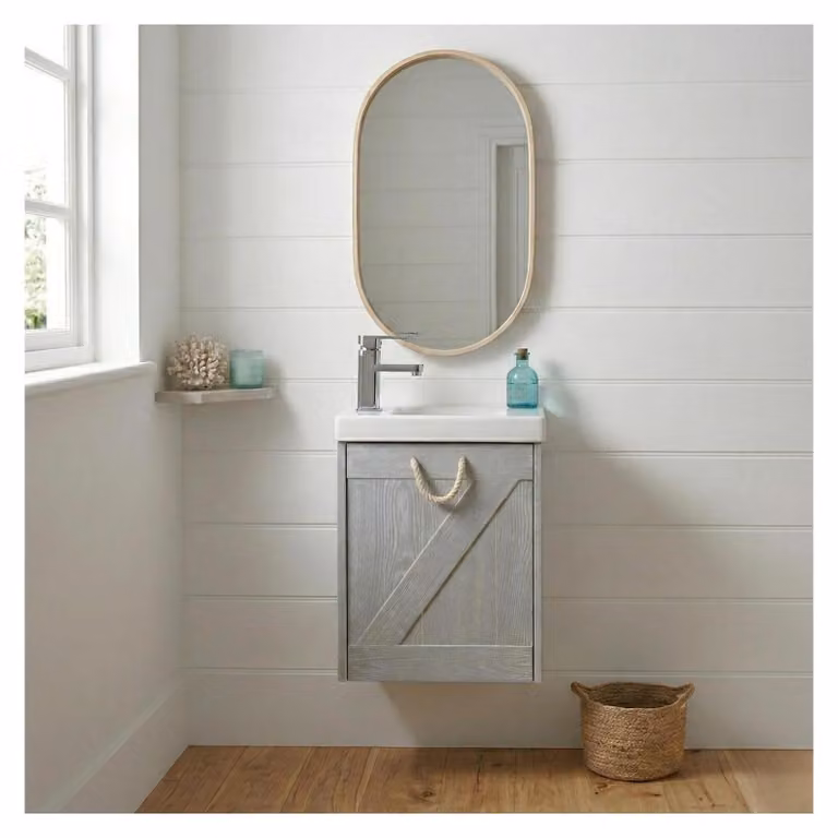Mobile lavabo MISTRAL + rubinetto + specchio