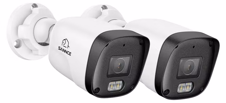 Telecamera IP, risoluzione 2K, visione notturna a colori, modello I71ER, confezione da 2 pezzi