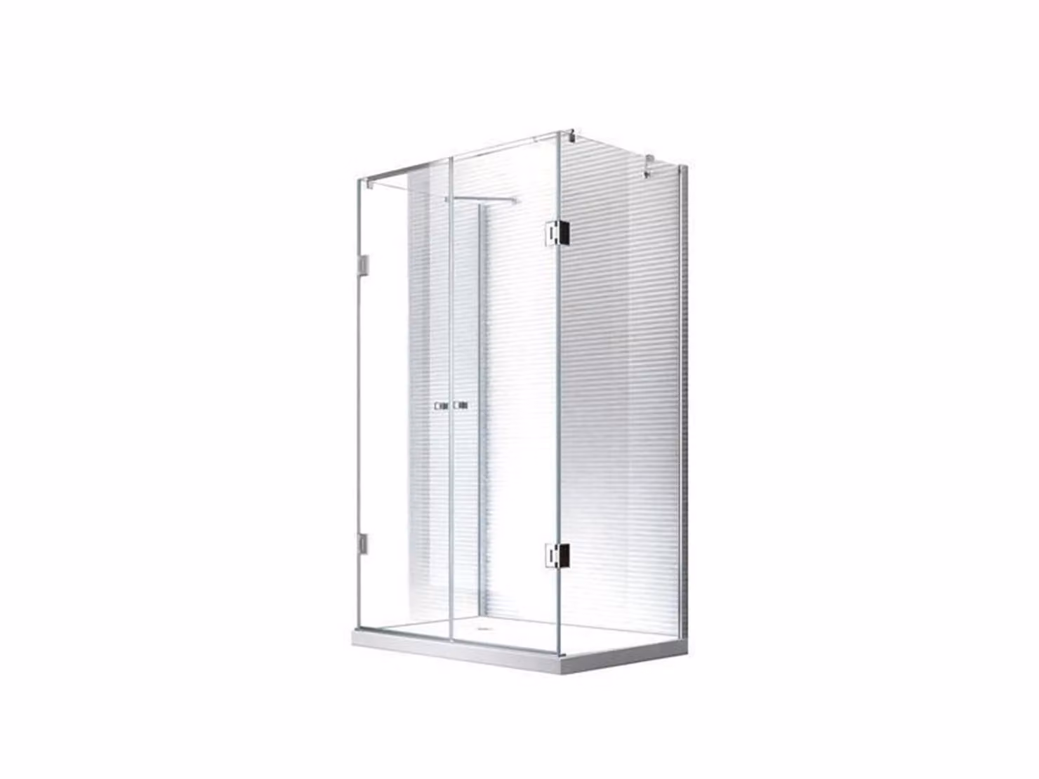 Glaszentrum Hagen - 120x80x195cm - Cabina doccia Ares U - 8mm - vetro ESG