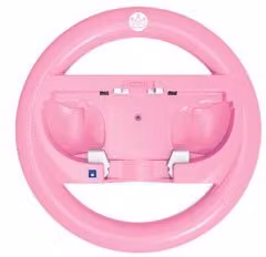 Volante simulatore di guida Hori per Nintendo Switch Mario Kart Racing Wheel Attachment Peach Pink