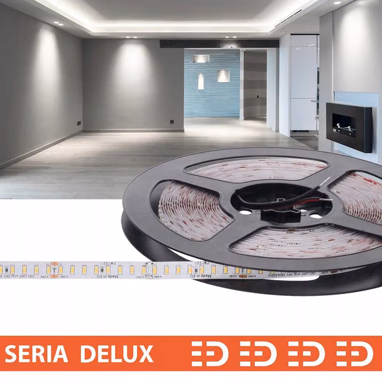 Striscia LED Prescot, bianco freddo, 24V, 10 metri, 160 LED per metro