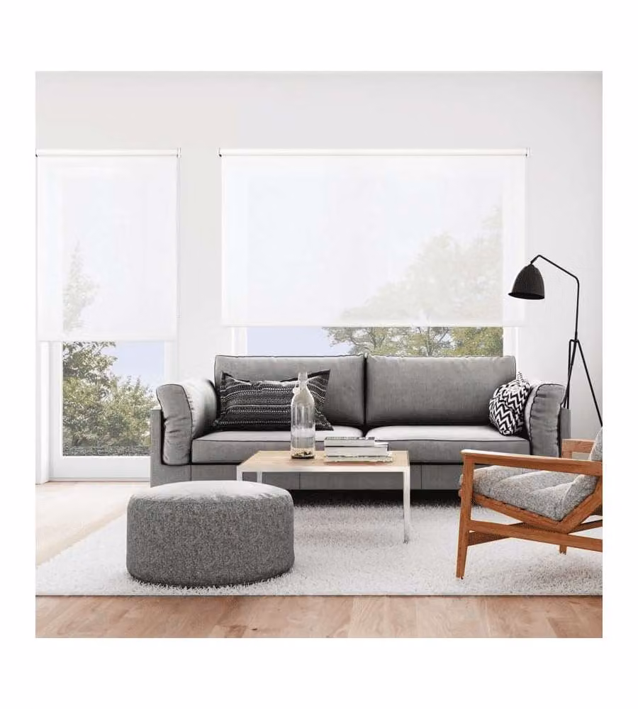 STOR PLANET Tenda Rullo Filtrante Bianca 160x250 cm per Interni