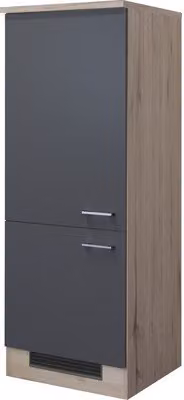 Mobile per frigorifero da incasso Flex Well Tiago larghezza 60 cm grigio basalto
