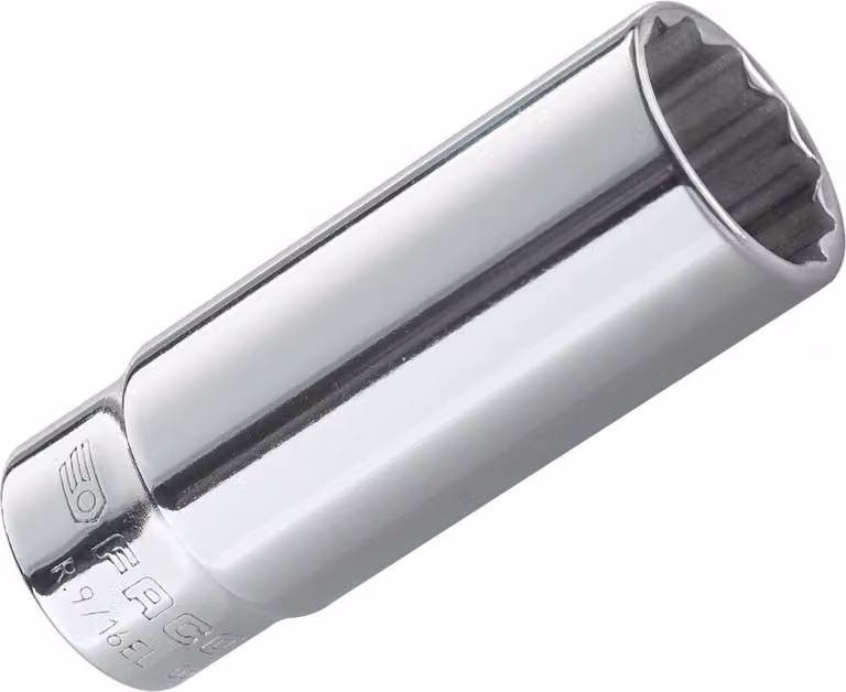 Chiave a bussola Facom 1/4" a 12 tagli lunga 11/32
