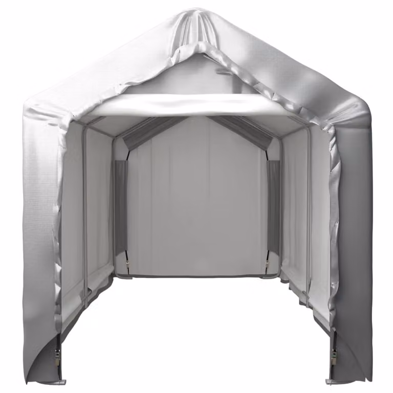 Tenda portaoggetti 180x300 cm grigio acciaio