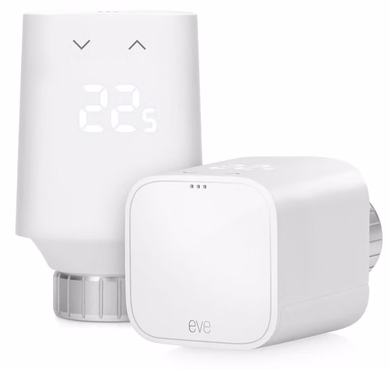 Eve Thermo 5. Gen: Termostato intelligente per radiatori, compatibile con Matter e Thread