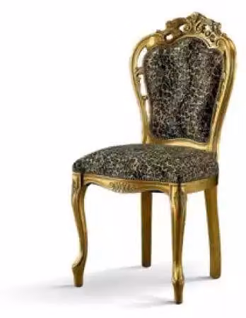 Esszimmerstuhl Luxus Art déco Stühle Design HolzStuhl Italienische Möbel