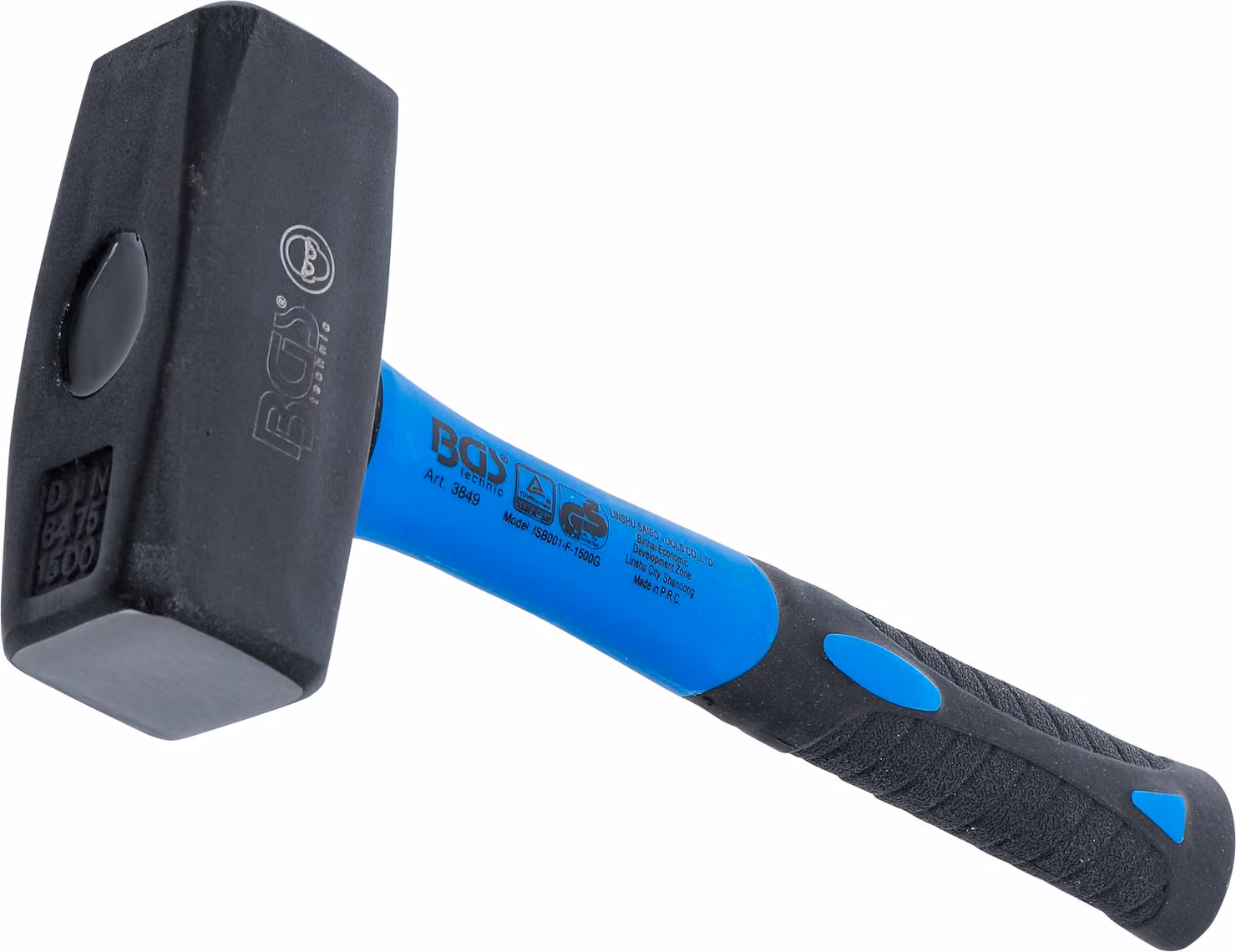 BGS Mazza con manico in fibra di vetro DIN 6475 1500 g - 3849