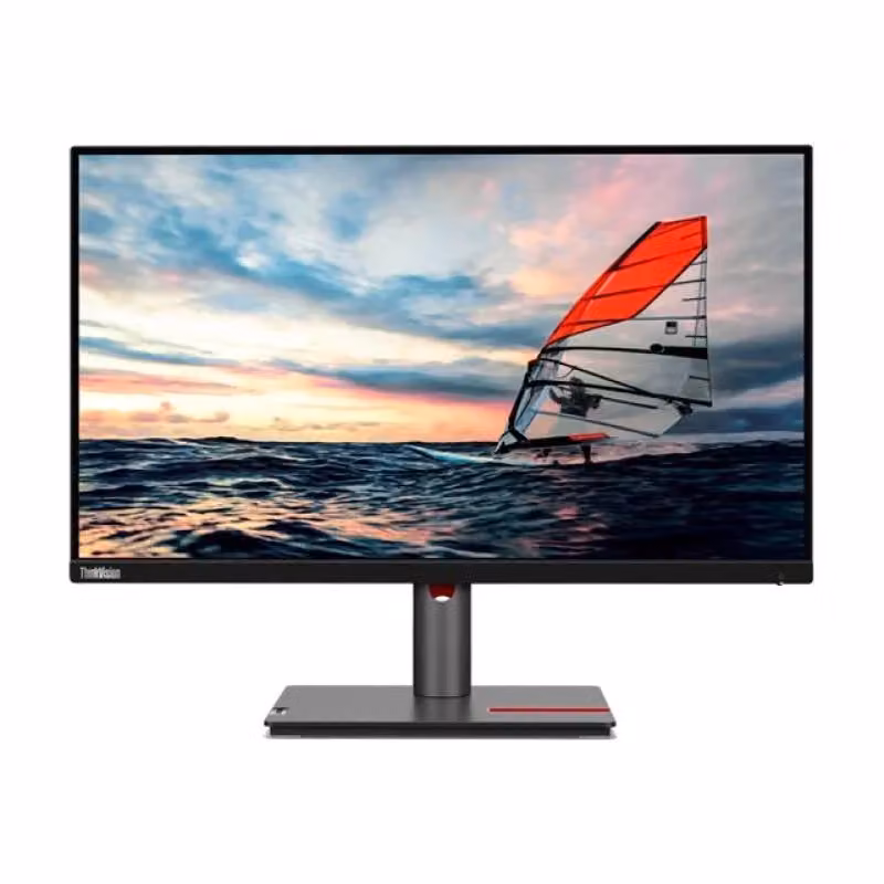 Monitor Lenovo ThinkVision P25i-30 da 24,5 pollici Full HD IPS, Nero, con HDMI, DisplayPort, USB-A e USB-C – 2