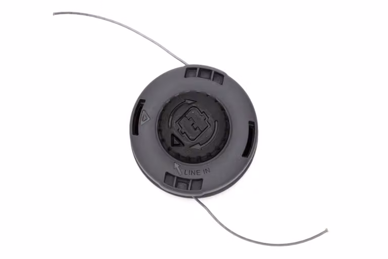 Testina portafilo Easy Load con filettatura esterna M10 x 1,25 per decespugliatori a benzina, elettrici e a batteria, filo 2,0 mm incluso