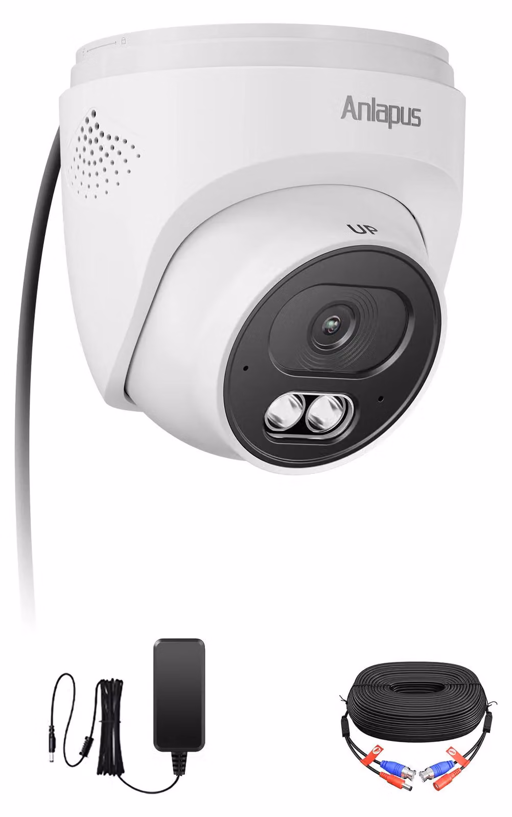 Telecamera a cupola, video ultra-nitido 4K, visione notturna, confezione da 1, spina EU 220V-240V