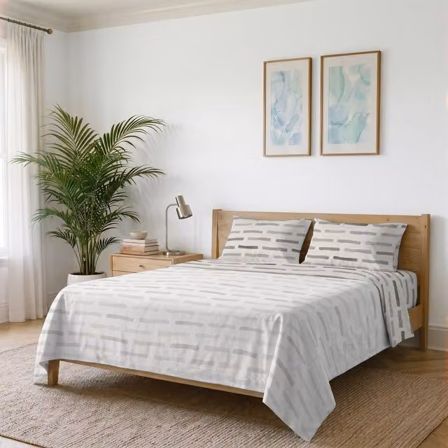 Completo letto Karma 2 piazze fun tortora Datex
