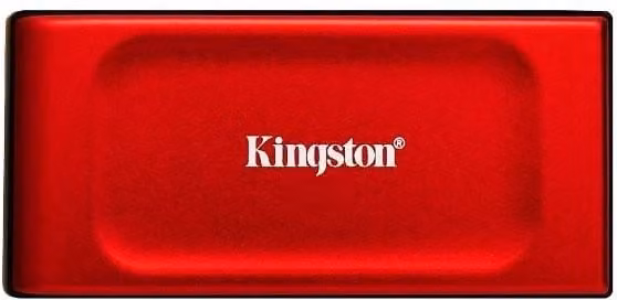 SSD Esterno Kingston XS1000 da 1TB USB 3.2 Gen 2, Rosso