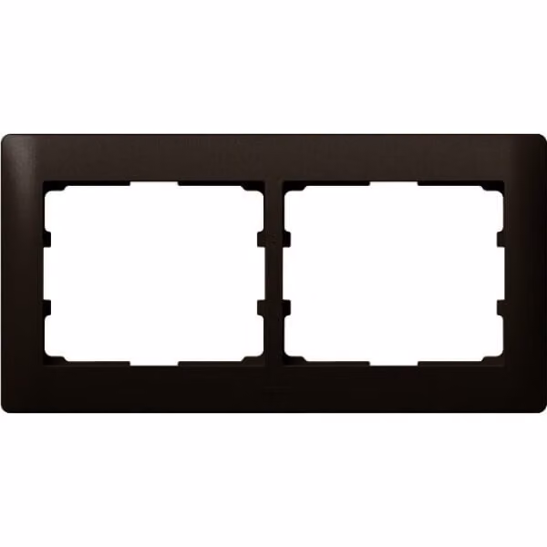 Legrand FRAME 2-F. BRONZO SCURO ORIZZONTALE. (771202 GALEA DB)