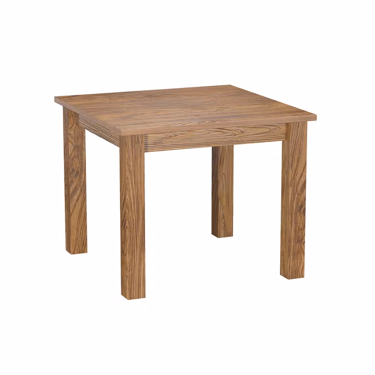 Tavolo da pranzo 92x92 EL DORADO rovere antico