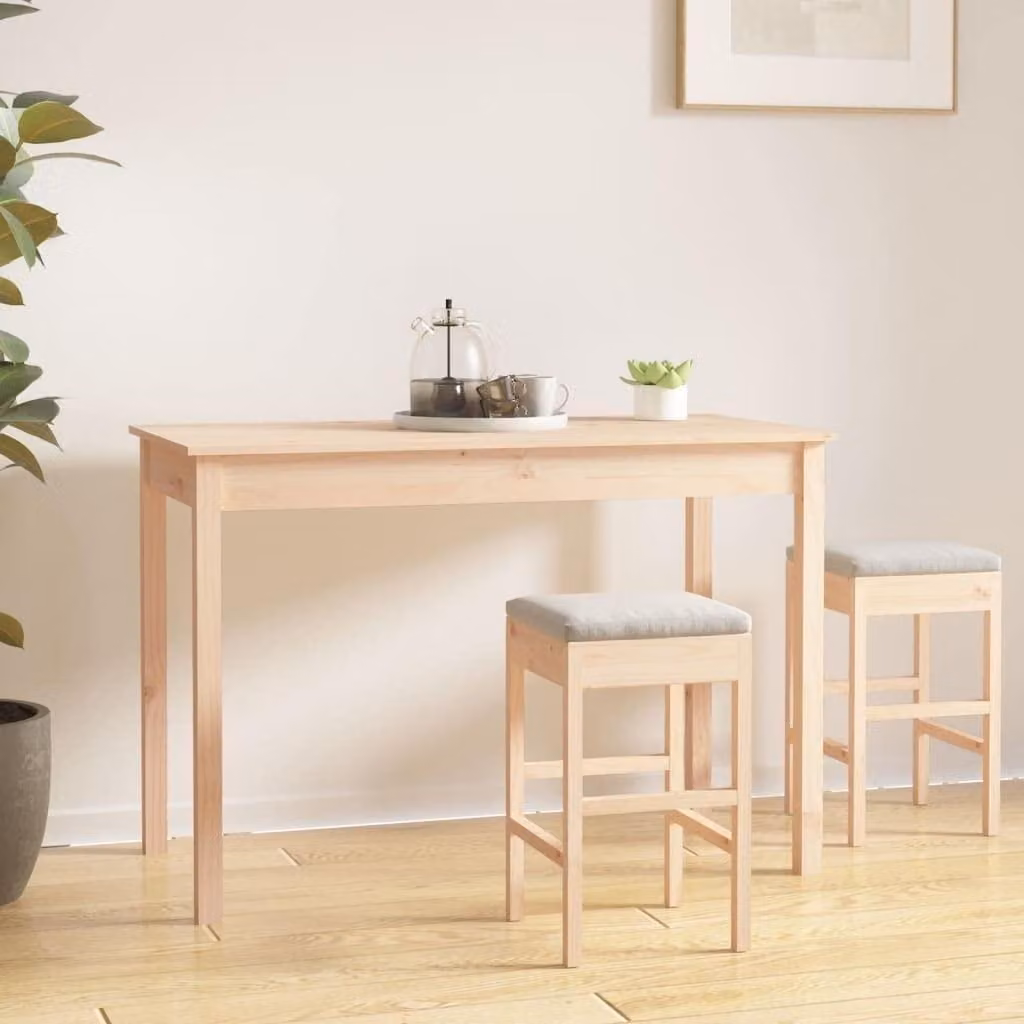 Tavolo da pranzo in legno classico, ideale per cucina e sala da pranzo