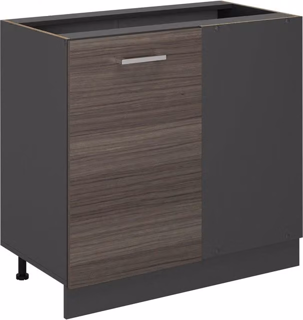 Mobile ad angolo cucina Vicco R-Line Grigio e Antracite L: 86 cm – 1