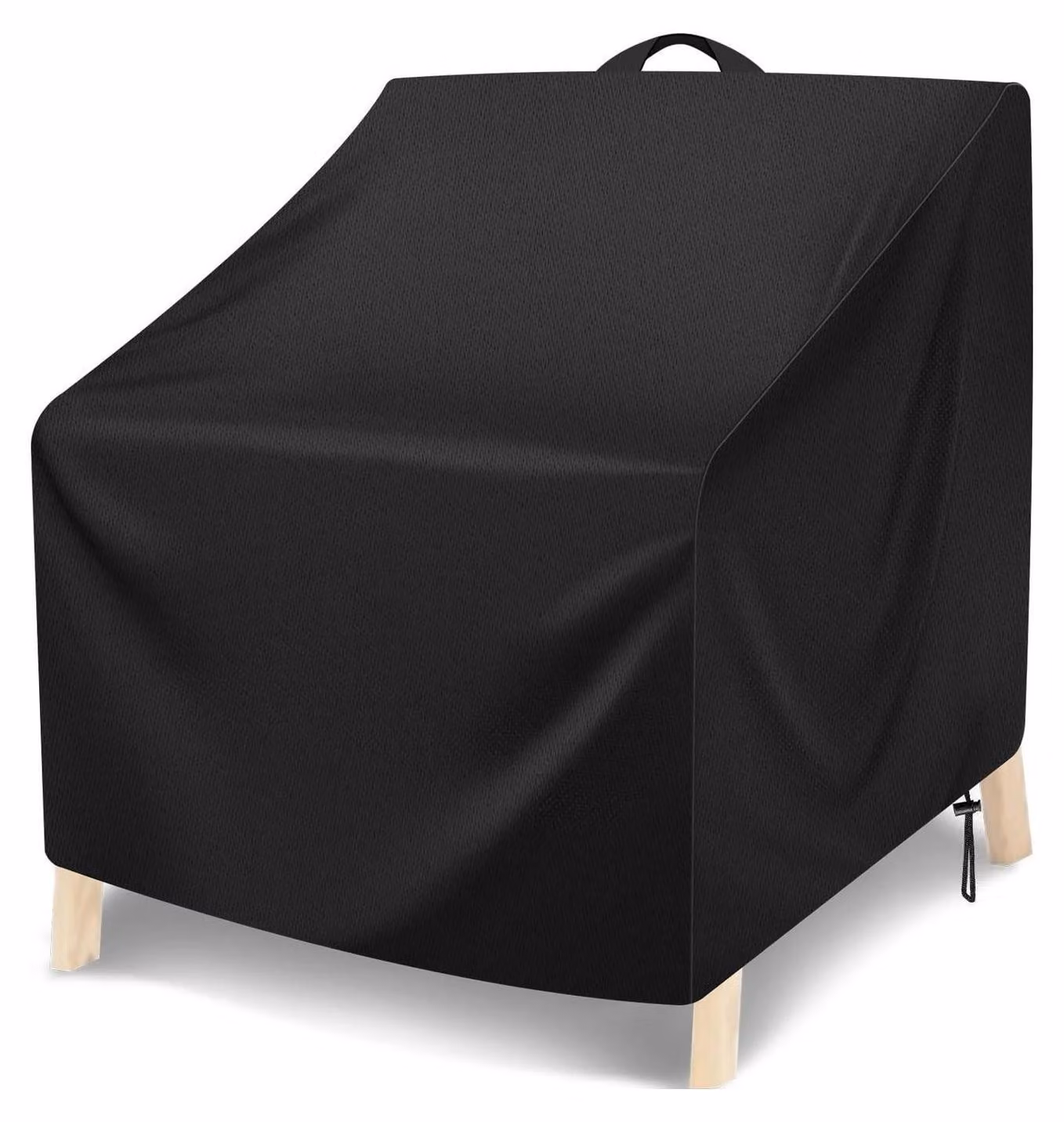 Copertura protettiva per sedie da giardino, dimensioni L102 x P109 x H124 cm, realizzata in tessuto 420D, impermeabile, resistente ai raggi UV e al vento