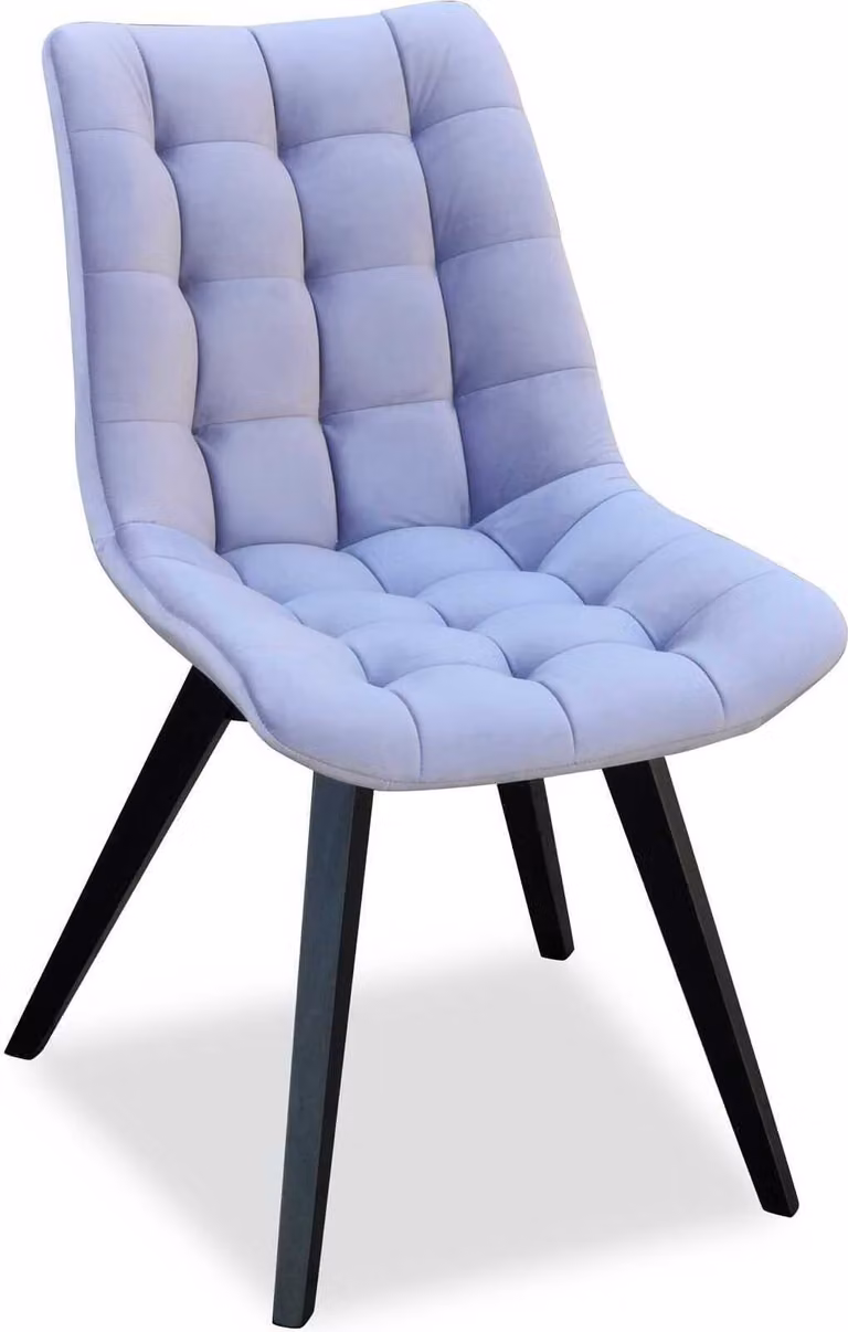 Esszimmer Stühle Polster Textil Design Modern Grau Luxus Lehnstuhl