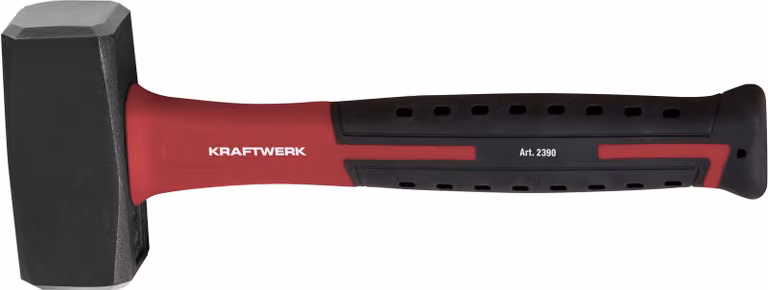 Martello Kraftwerk 1000 g, manico in fibra di vetro
