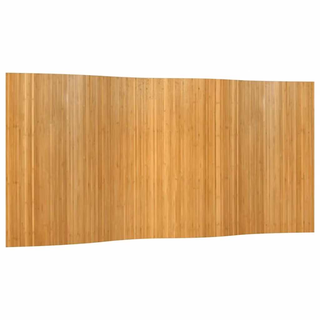 Divisorio Ambienti Paravento Naturale in Bambu Beige L: 400 cm, H: 165 cm