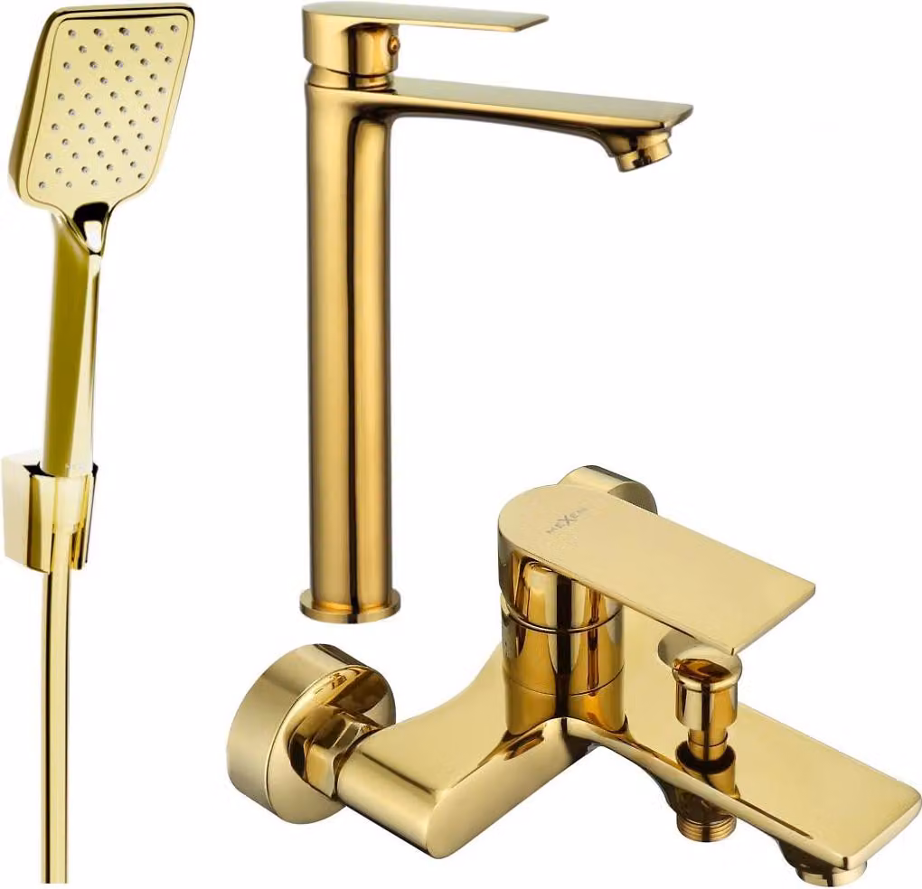 Mexen Royo R62 set da bagno, oro - 72213R62-50