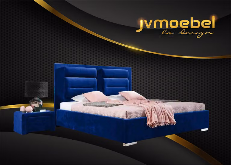 Luxus Boxspring Bett Doppel Design Stoff Hotel Grüne Betten Schlafzimmer Möbel