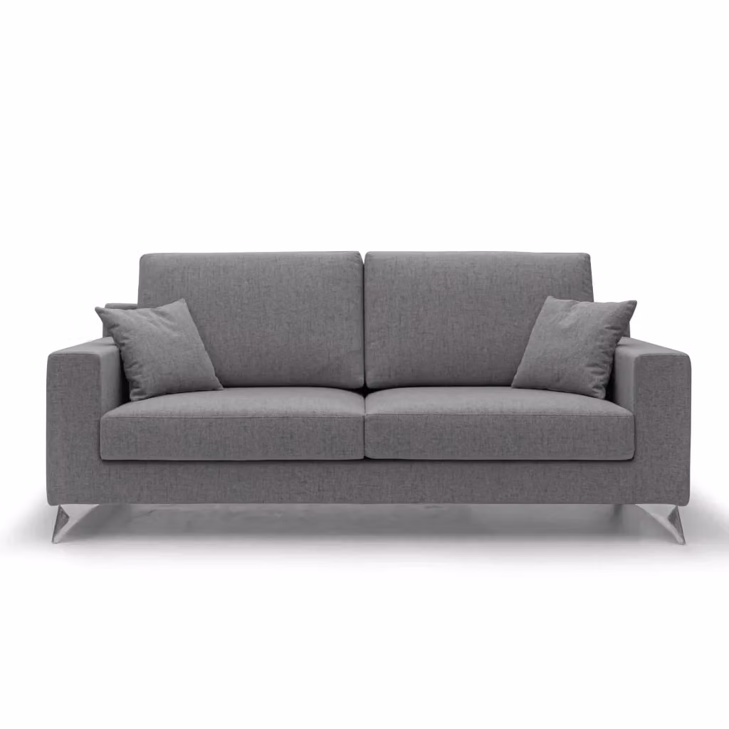 Divano Michael Divani.Store in tessuto impermeabile antimacchia grigio L: 186 cm – 2