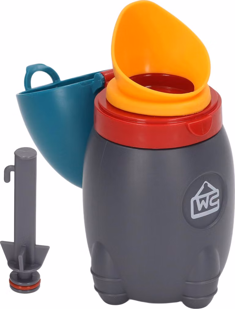 Tazza di formazione della pipì buona tenuta aspetto carino piccolo vasino portatile ragazzi orinatoio per bambini casa auto viaggio blu scuro