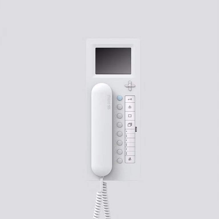 S. SIEDLE & SÖHNE SIED Telefono interno AHTV 870-0 W Video Bianco AHTV 870-0 W