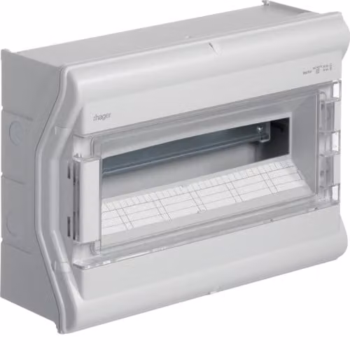 HAGER VE118PN Quadro di distribuzione piccolo Vector IP65 1x18PLE
