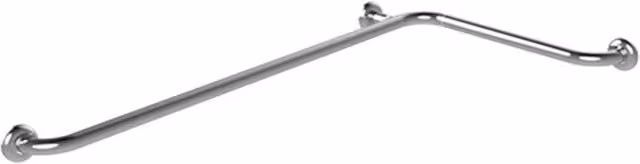 Maniglia angolare di sicurezza da cm 110x60 inox lucido