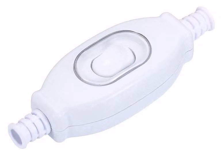 Interruttore intermedio Bianco impermeabile IP65, 2 poli, 3 A, 250 V~, adatto per LED, SMD
